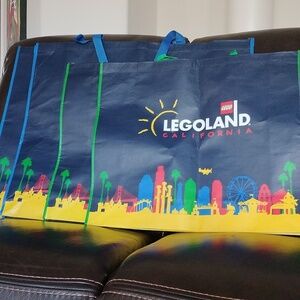 Legoland California Gift Bags, Set of 4:  2x Large & 2x Extra Large